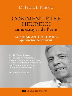 cover image of Comment être heureux sans essayer de l'être